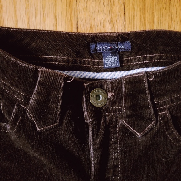 Tommy Hilfiger Corduroy Jeans Chocolate Brown 4 - Picture 5 of 6